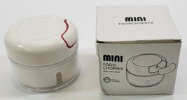 Manual Mini Pull String Kitchen Food Processor Vegetable Travel Chopper ... - $9.89
