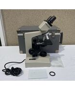 Nikon Microscope SC With 4 Objectives Lens Used in classroom Japan 30W F... - $356.39