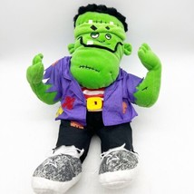 Vintage 1997 Monster Bash Frankenstein Plush Toy Halloween 14&quot; - £15.63 GBP