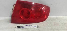 2004-2006 Mazda 3 Sedan Right Passenger OEM Tail Light 09 3E230 Day Retu... - £7.44 GBP