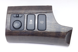 2007-2013 Acura MDX Black Mirror Switch Wood Grain OEM Traction Toggle B... - $40.17