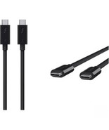 Belkin F2CD084BT0.8MBK 2.6 THUNDERBOLT CABLE BLACK RETAIL BOX - 335372 - $97.46 CAD