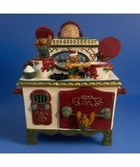 AVON Christmas TEDDY AND FRIENDS Stove Diffuser &amp; Music Box Works Great!... - $65.11 CAD