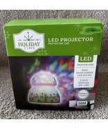 Christmas Indoor Holiday Time LED Projector “Let It Snow” New Red Blue &amp;... - £10.21 GBP
