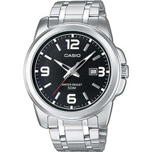 Casio MTP1314PD-1A Men&#39;s Collection Stainless Steel Watch - £65.44 GBP