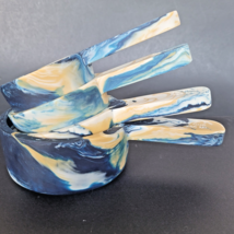 Measuring Cup Set Hand Poured Resin Measuring Cups 50 ml to 250 ml  1/4 ... - $58.86