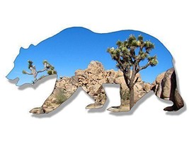 5&quot; California Bear Joshua Tree National Park Helmet Sticker Decal Made In Usa - £13.58 GBP