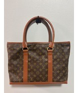 LOUIS VUITTON Monogram Canvas Sac Weekend PM Handbag Tote Bag Brown MBb1738 - $7,936.35 MXN