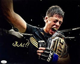 BRANDON MORENO Autographed Hand SIGNED 11x14 PHOTO UFC MEXICAN CHAMPION ... - £71.67 GBP
