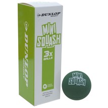 Dunlop Sports Mini Squash Ball, Green, 3-Ball Pack - £28.15 GBP