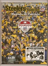 2005 AFC Championship Game Program Steelers Patriots - $95.30