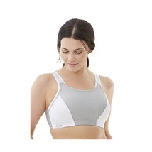 Glamorise Women&#39;s 1166 Sports Bra - Gray, 46D Inch  - $93.00