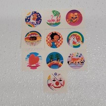 Vintage 80s Lisa Frank Betty Boop Unicorns Bear Cat Clown Hearts Stickers - $47.38 CAD
