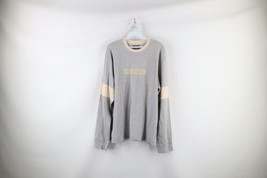 Vintage Abercrombie &amp; Fitch Mens XL Distressed Spell Out Long Sleeve T-Shirt USA - £35.08 GBP