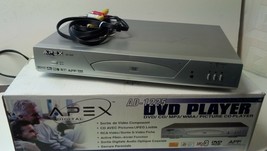 Apex Digital AD1225 DVD/CD Player MP3, Wma Picture, Jpeg Bundle w/Remote Tested - $39.59