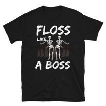 Halloween Skeleton Floss Like A Boss Youth Dance T-shirt - £15.63 GBP