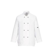 Portwest Rachel Ladies Chefs Jacket L/S White Mesh Air Long Sleeve Pocke... - $54.95