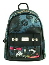 Villains 11&quot; Vegan Leather Mini Backpack - A21805 - $76.15