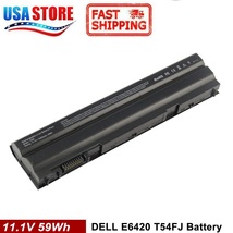 E6540 T54FJ Battery for Dell Latitude E6440 E5430 E5520 E5530 E6420 E643... - £24.03 GBP