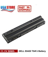 E6540 T54FJ Battery for Dell Latitude E6440 E5430 E5520 E5530 E6420 E643... - £23.53 GBP