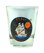 Pyxis OSL Office of Space Launch USAF Shot Glass Spy Satellite Latin Phrase - £15.28 GBP