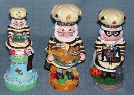 Hershey Collectible Adler Bakers-1999 Thanksgiving-2001 Halloween-Spring... - $9.95