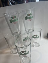 GROLSCH Beer Clear Drinking Glasses 15oz Set of 7 - £7.56 GBP