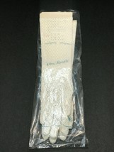 White formal stretch gloves Van Raalte Vintage off 100% Nylon Made in Japan - £46.45 GBP