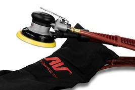 AirVANTAGE Air Sander: 5&quot; 3/16 Orbit Low-profile Self-Vacuum,Hook Pad [#... - $169.99