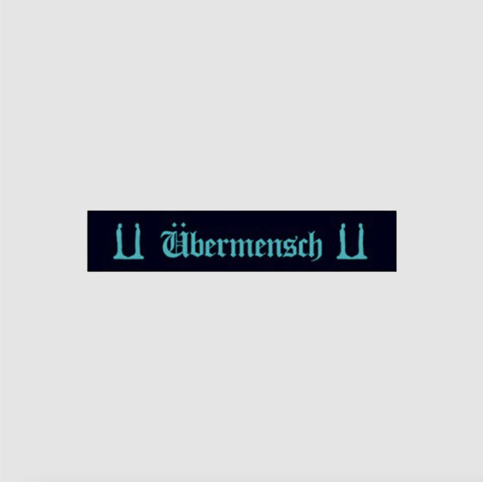Bigbang GD G-DRAGON Ubermensch Slogan Towel - Mint - $29.98