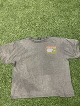 Laconia Rally &amp; Races Bike Week Weirs Beach Size 2XL Mens Vtg Shirt Gray NH - $9.68