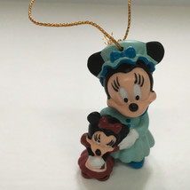 Vintage Minnie Mouse the night before Christmas tree ornament holiday decor - $19.75