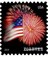 2014 49c Star-Spangled Banner, Fireworks, Booklet Single Scott 4871 Mint... - $1.49