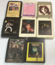 8-Track Tape Untested Lot of 8 Elvis Beatles Saturday Night Fever + more 938A - £15.17 GBP