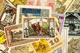 1920&#39;s Germany Notgeld (Emergency Money) 25pc - Eilenburg, Perleberg, Zarrentin - £77.67 GBP
