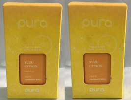 2x PURA Yuzu Citron Home Plug In Diffuser Smart Fragrance Refill 0.33 oz... - $23.44 CAD