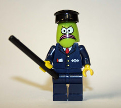 Building Toy Security Guard SpongeBob SquarePants cartoon Minifigure US Toys - £5.19 GBP