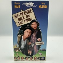 Ma &amp; Pa Kettle Back On The Farm VHS 1951 Marjorie Main Percy Kilbride Co... - $9.55