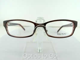 VERA WANG V 023 BURGUNDY 53-17-140 LADIES Eyeglass Frame - £20.86 GBP