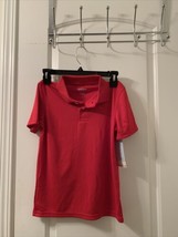 Cat &amp; Jack Kids Boys Casual/Uniform Polo Shirt Short Sleeve Size Medium Red - $32.34