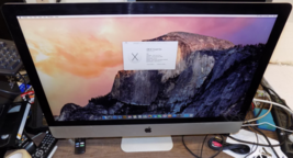 2015 iMac 27"  A1419 i7 4Ghz  16GB RAM  1TB HDD Radeon R9 295x - $195.98
