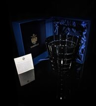 Faberge Metropolitan Black Crystal Champagne  Bucket  Measures 9" H x 8" W NIB image 2