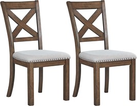 Signature Design by Ashley Moriville Modern Farmhouse Upholstered Dining... - $167.99