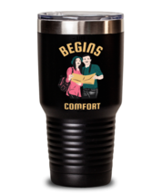 Life Begins at the End, black Tumbler 30oz. Model 60071  - £23.52 GBP