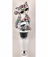 *LS Arts Cat with Stones Wine Stopper Bottle Cork - $18.66 CAD