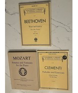 Lot3 Unique Classical Piano Sheet Music Books Slightly Advanced Solo MOZART - $15.95