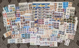 Lot Of 496 ($105.83) USPS Vintage Various Themed Stamps Gum &amp; Self Adhesive #2 - £64.63 GBP