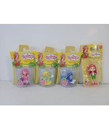 4 New 2009 Strawberry Shortcake Scented Mini Dolls -Raspberry Lemon Blue... - £44.39 GBP