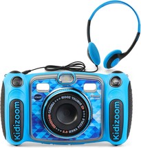 Vtech Kidizoom Duo 5.0 Deluxe Digital Selfie Camera With Mp3 Player And, Blue - £49.43 GBP