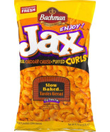 Bachman Jax Cheddar Cheese Puffed Curls 8.5 Oz Bags (4 Bags) - €30,69 EUR